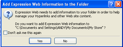 Expression Web help