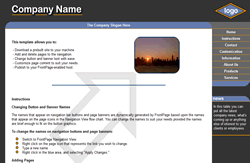 Frontpage Virtual Screen