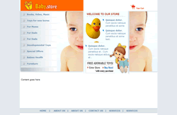 Website template online store 006