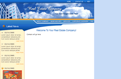 Website template real estate 002 #2